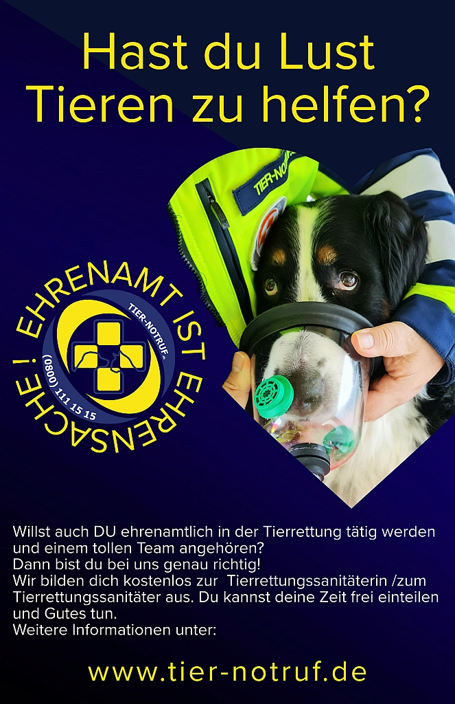 Tier-Notruf sucht Tierretter